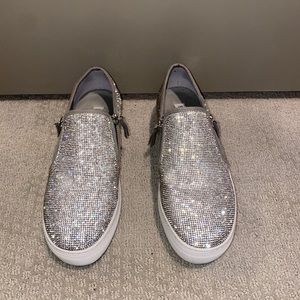 Steve Madden Rhinestone Sneakers - Like New!